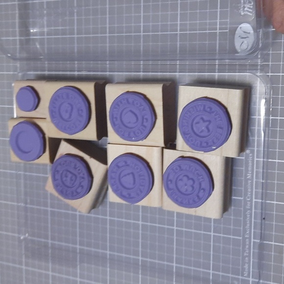 Riveting rubber stamp set 2006 - Picture 2 of 2